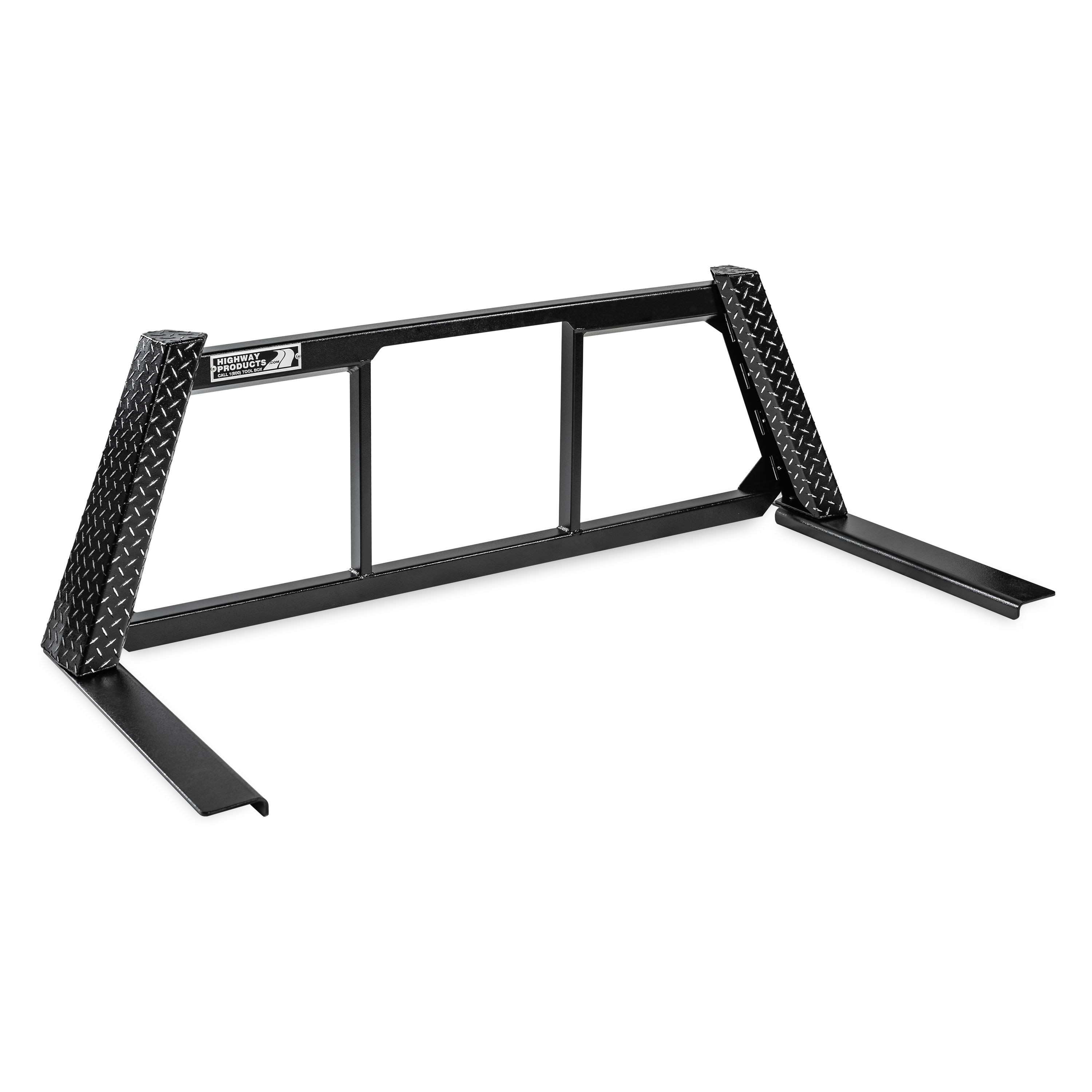 Highway Products® 4012-029-BK62S - Honeycomb™ Open Post Headache Rack