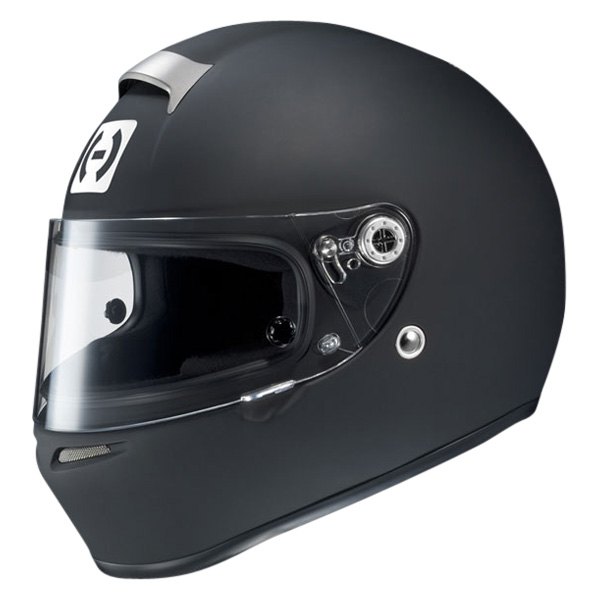 HJC Motorsports® - SI-12R Flat Black Medium Racing Helmet