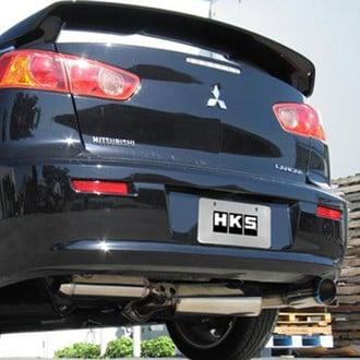 HKS® - Hi-Power Series™ 304 SS Rear Section Exhaust System with Single Rear Exit