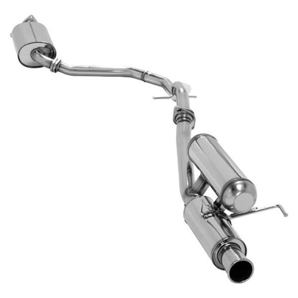 HKS® 32016AH030 Silent HiPower Series™ 304 SS CatBack Exhaust System with Single Rear Exit