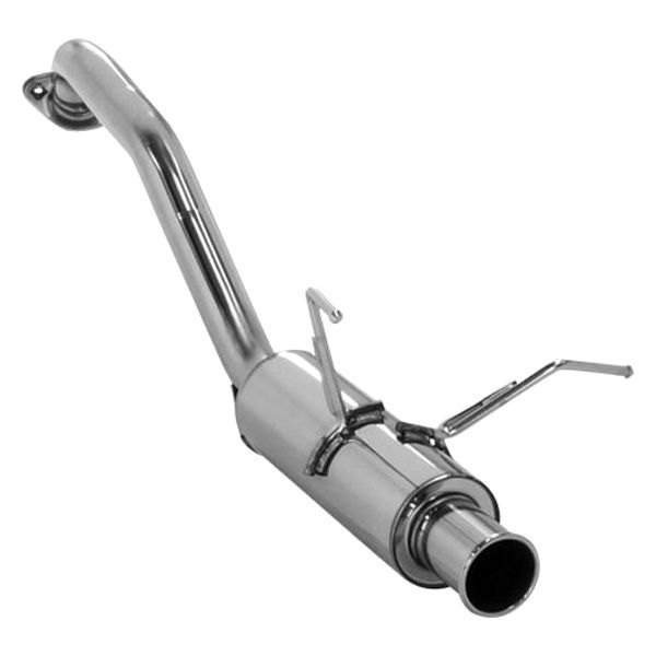 HKS® - Silent Hi-Power Series™ 304 SS Axle-Back Exhaust System, Honda Fit