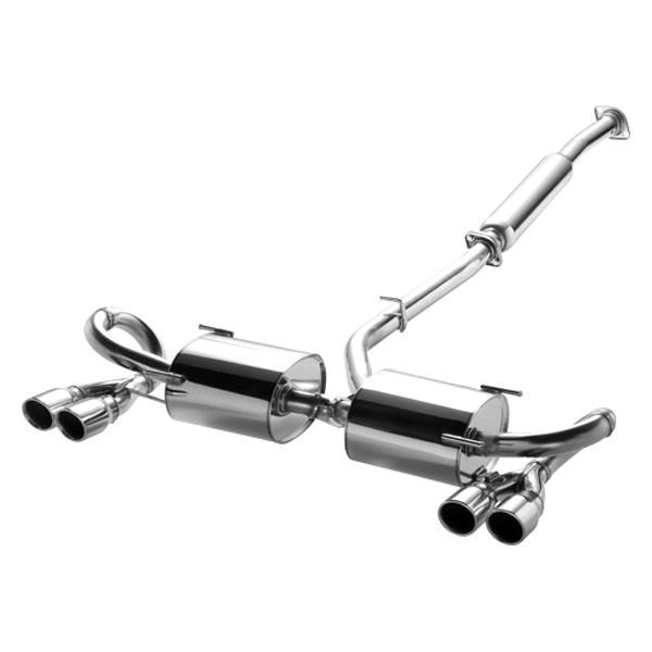 HKS® 32018-AF009 - Legamax Sports™ 304 SS Cat-Back Exhaust System with