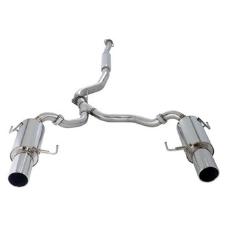 HKS® - Silent Hi-Power Series™ 304 SS Cat-Back Exhaust System with Split Rear Exit