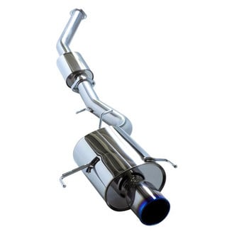 HKS® - Super Turbo Series™ 304 SS Cat-Back Exhaust System with Single Rear Exit