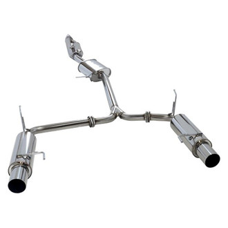 HKS® - Silent Hi-Power Series™ 304 SS Cat-Back Exhaust System with Split Rear Exit
