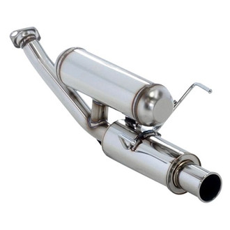 HKS® - Silent Hi-Power Series™ 304 SS Axle-Back Exhaust System with Single Rear Exit