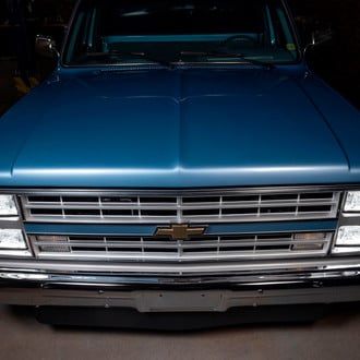 Holley RetroBright® - 4x6" Rectangular Chrome RetroBright™ LED Headlight