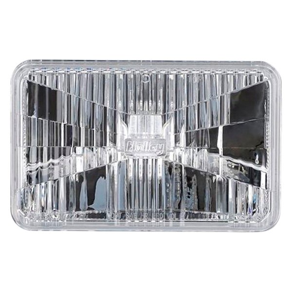 Holley RetroBright® - RetroBright™ 4x6" Rectangular Chrome LED Headlight Lens and Housing