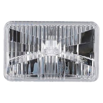 Holley RetroBright® - 4x6" Rectangular Chrome RetroBright™ LED Headlight Lens and Housing