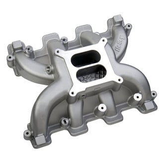 Holley® - Mid Rise Carbureted Cast Dual Plane Intake Manifold