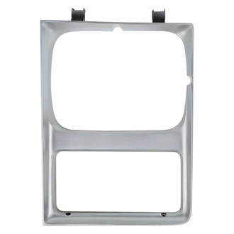 Holley® - Driver Side Factory Style Silver Headlight Bezel