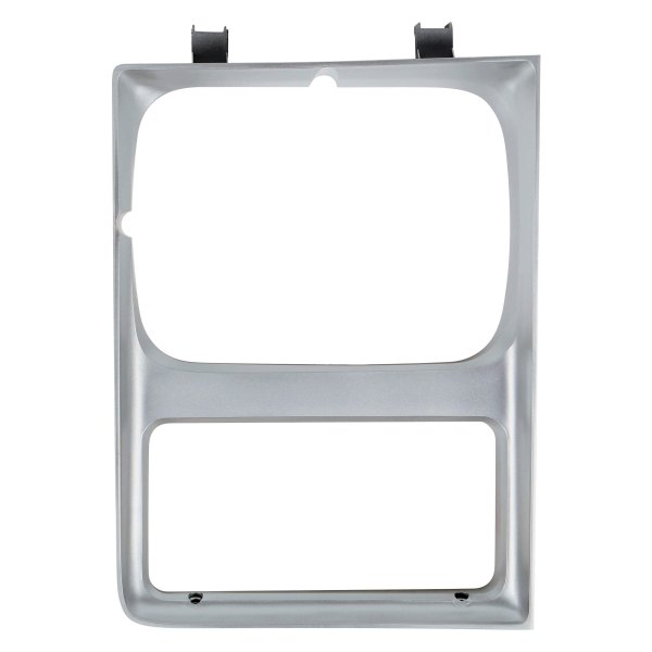 Holley® - Passenger Side Factory Style Silver Headlight Bezel