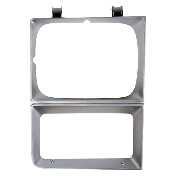 Holley® - Driver Side Factory Style Silver Headlight Bezel