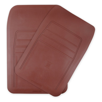 Brothers Trucks® 05-200MN - 1st Row Maroon Rubber Floor Mats