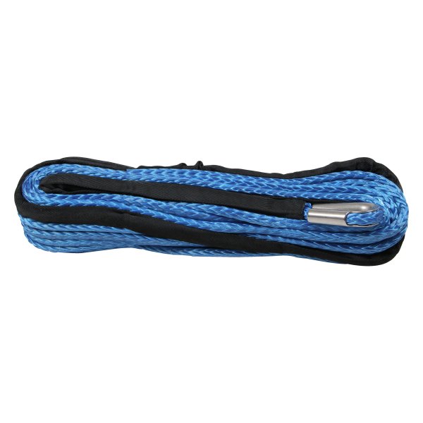 Anvil Off-Road® - 2/5" x 91' Blue Synthetic Winch Rope