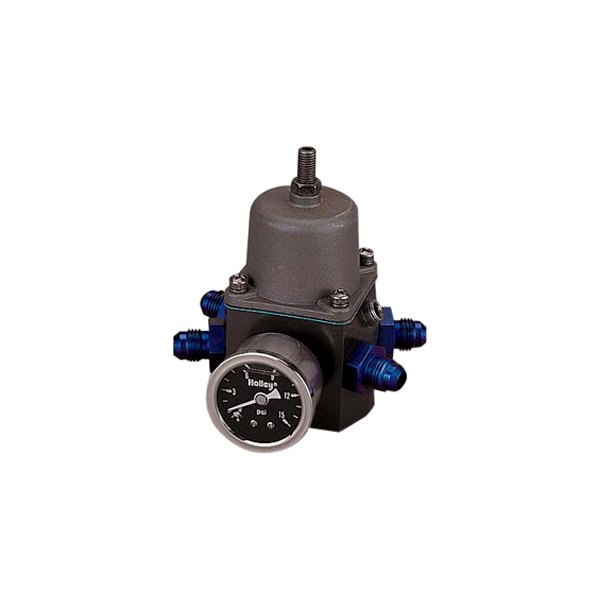 Holley® - 4-Port Carbureted Fuel Pressure Regulator