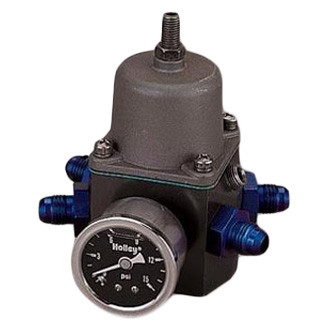 Holley® - 4-Port Carbureted Fuel Pressure Regulator