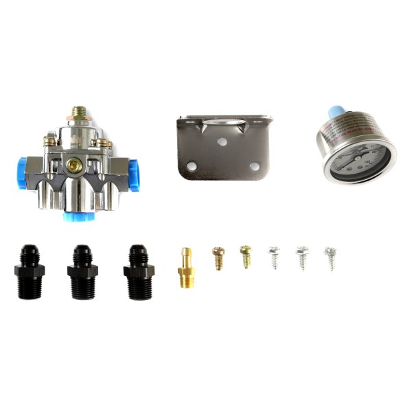 Holley® 12-881KIT - Billet Bypass Fuel Pressure Regulator Kit