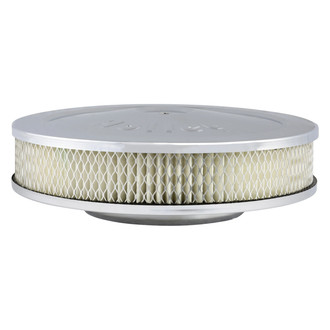 Holley® - Round White Air Cleaner Assembly