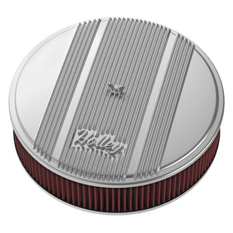 Holley® - Round Red Air Cleaner Assembly