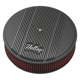 Holley® - Round Red Air Cleaner Assembly