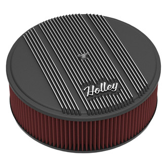 Holley® - Round Red Air Cleaner Assembly
