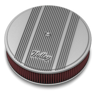 Holley® - Round Red Air Cleaner Assembly