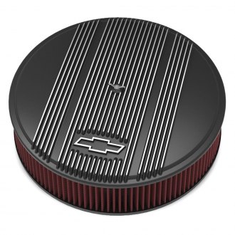 Holley® - Round Air Cleaner Assembly with Bowtie Logo