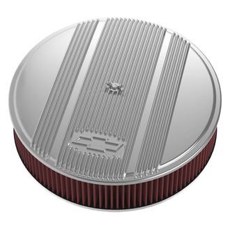 Holley® - Round Air Cleaner Assembly with Bowtie Logo