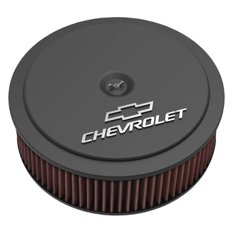 Holley® - Muscle Series Round Red Air Cleaner Assembly
