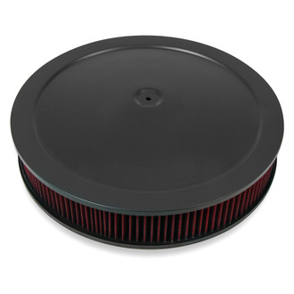 Holley® - 4150 Drop Base Red Chrome Air Cleaner