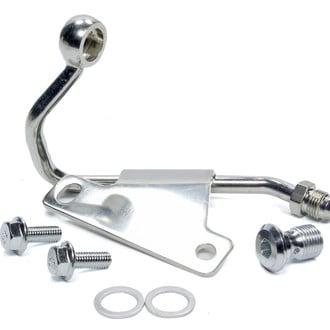 Holley® 198-202 - Power Steering Hardline