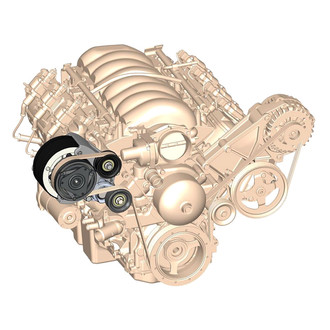 Holley® - High Mount LS A/C Accessory Drive Kit
