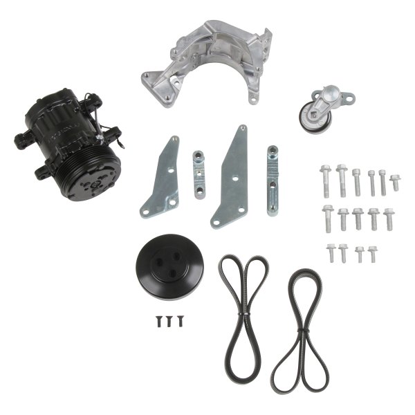 Holley® - Aluminum Low Mount LS A/C Accessory Drive Kit