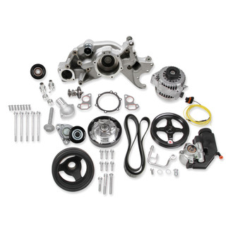 Holley® - Dress Up Accessory Brackets with P/S Pump