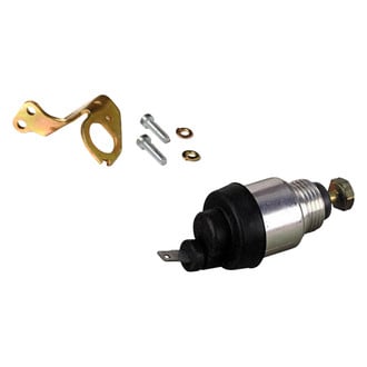 Holley® - Street Warrior Fast Idle Solenoid and Bracket