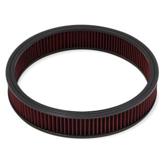 Holley® - Round Red Air Filter