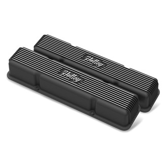 Holley® - Vintage Series Valve Covers w/o Emissions port