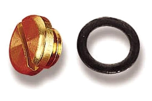 Holley® 2613 Fuel Bowl Sight Plug Gasket Kit