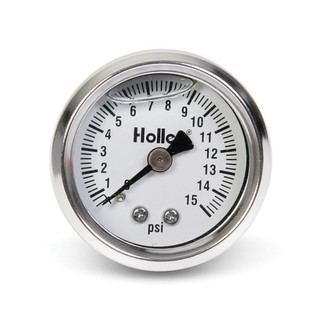Holley® - 1.5" Mechanical Fuel Pressure Gauges