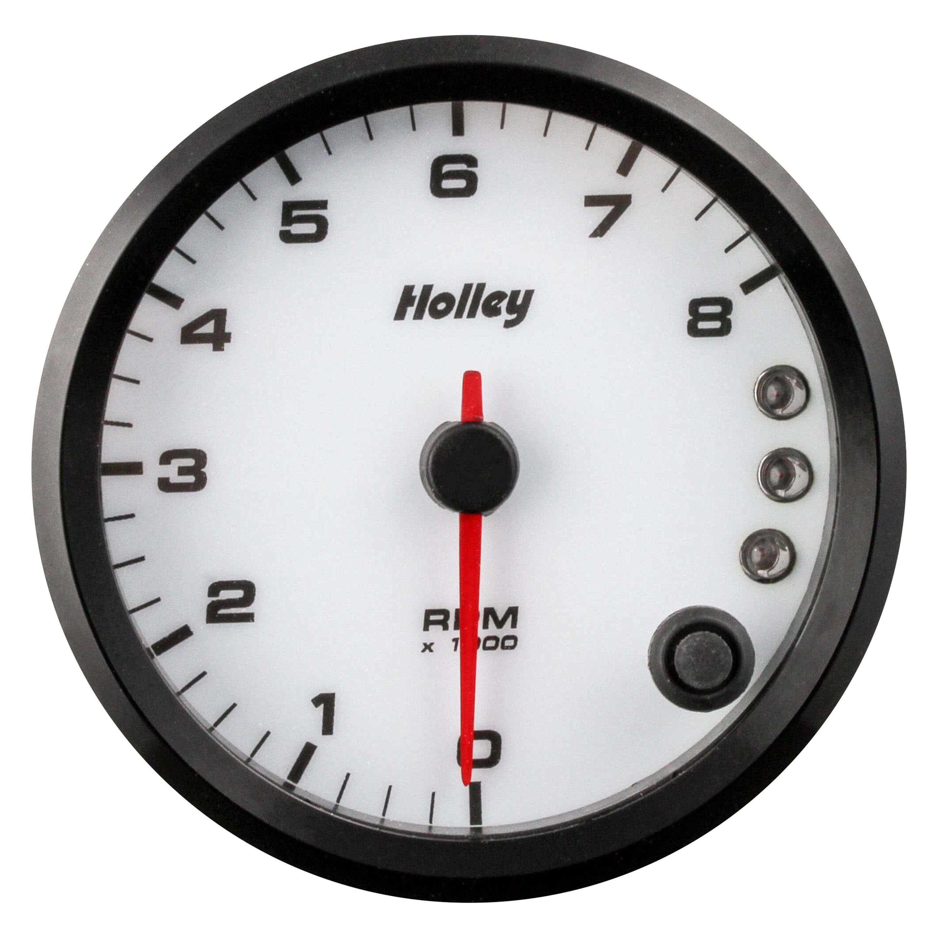 Holley® 26615W Analog Style Series 33/8" Tachometer with Internal