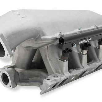 Holley® - Hi-Ram Modular Satin EFI Cast Intake Manifold