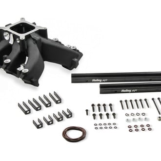 Holley® - Single Plane Split Black EFI Intake Manifold