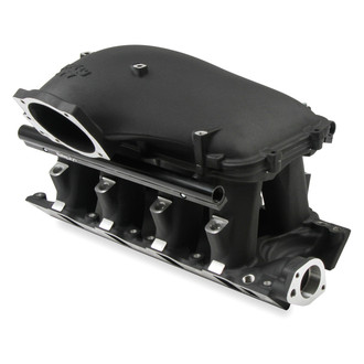 Holley® - Hi-Ram Black EFI Intake Manifold with Side Mount Top