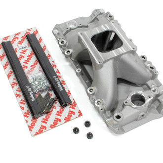 Holley® - Single Plane High Rise Non-EGR Upper Satin EFI Cast Intake Manifold