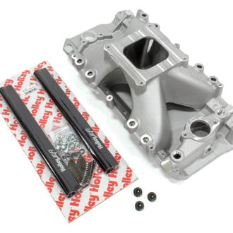 Holley® - Single Plane High Rise Non-EGR Upper Satin EFI Cast Intake Manifold