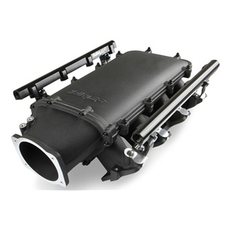 Holley® - Lo-Ram Top-Feed Black Intake Manifold Kit