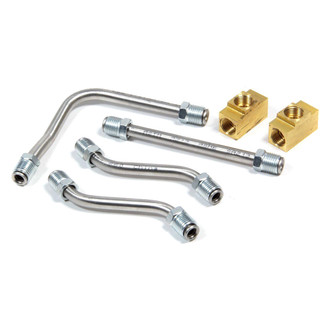Holley® - Fuel Line Kit for 3X2 Carburetor