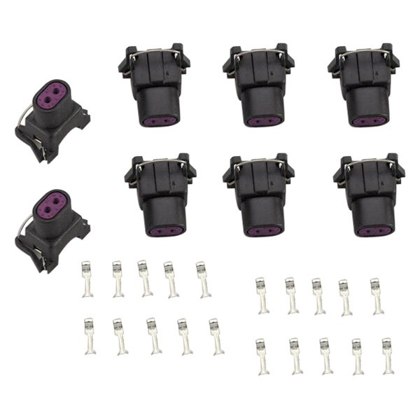 Holley® 534112 EV1 Fuel Injector Connectors and Terminals