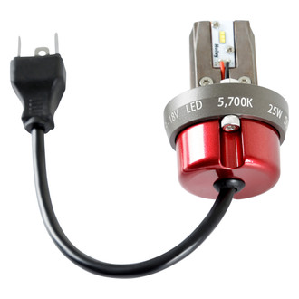 Holley RetroBright® - Retrobright Series LED Conversion Bulbs (H4 / 9003, Modern White)for a 5.75" Round Housing